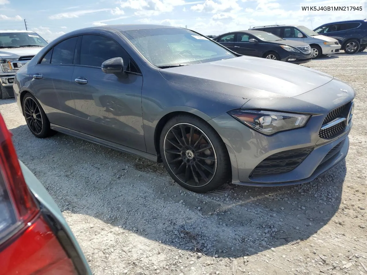 2021 Mercedes-Benz Cla 250 VIN: W1K5J4GB1MN217945 Lot: 77259374