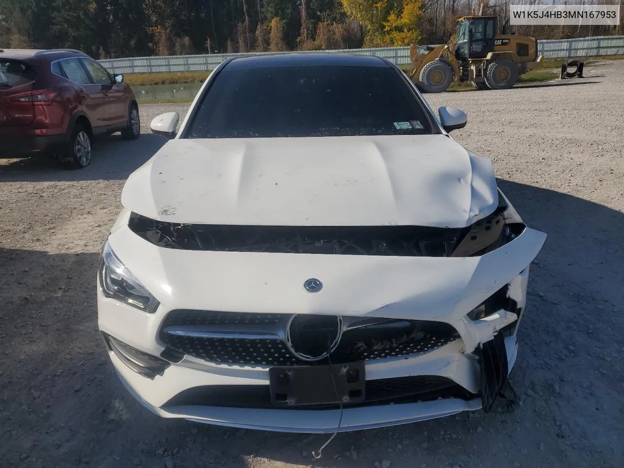 2021 Mercedes-Benz Cla 250 4Matic VIN: W1K5J4HB3MN167953 Lot: 78041084