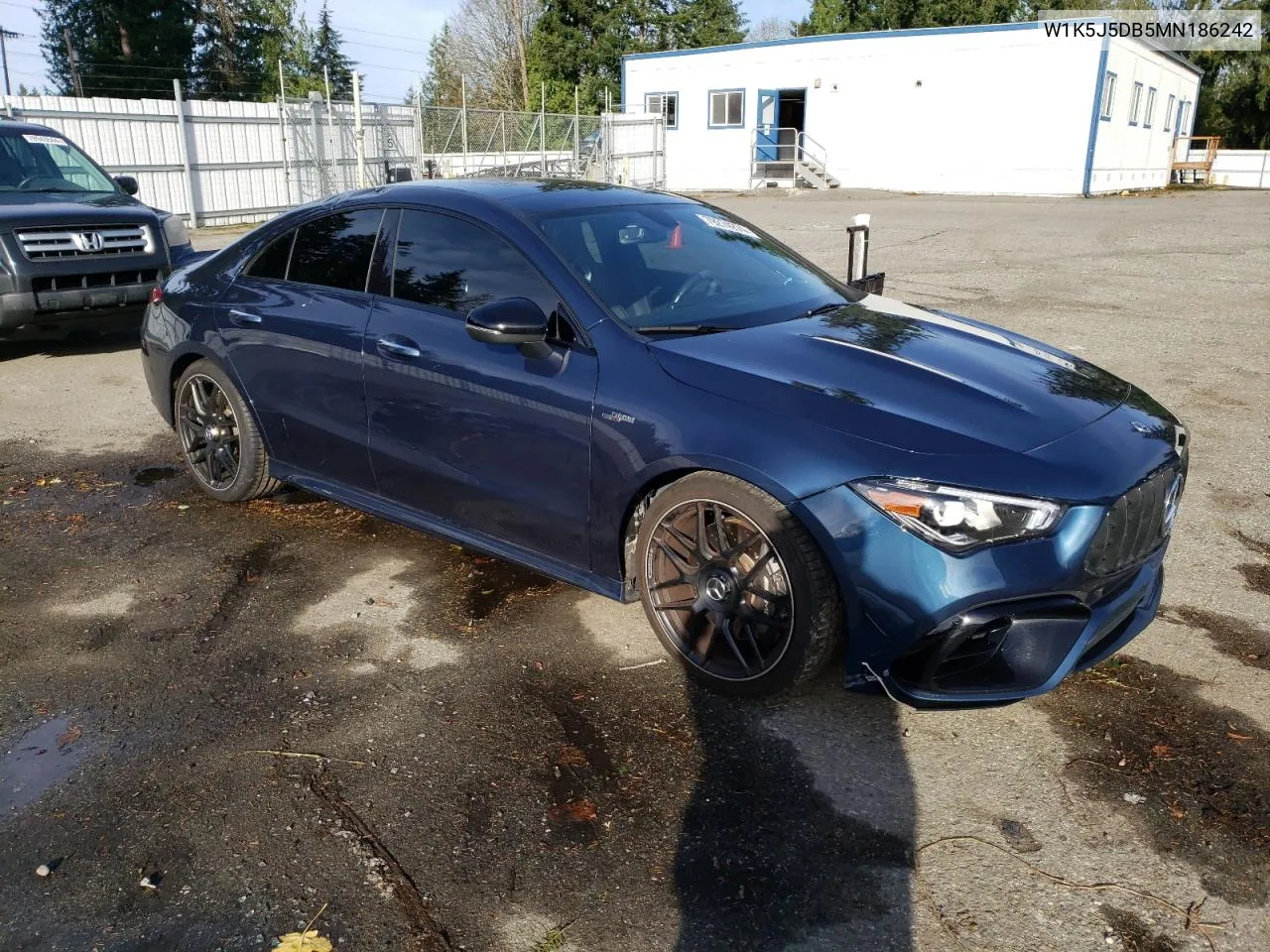 2021 Mercedes-Benz Cla 45 Amg VIN: W1K5J5DB5MN186242 Lot: 79274274