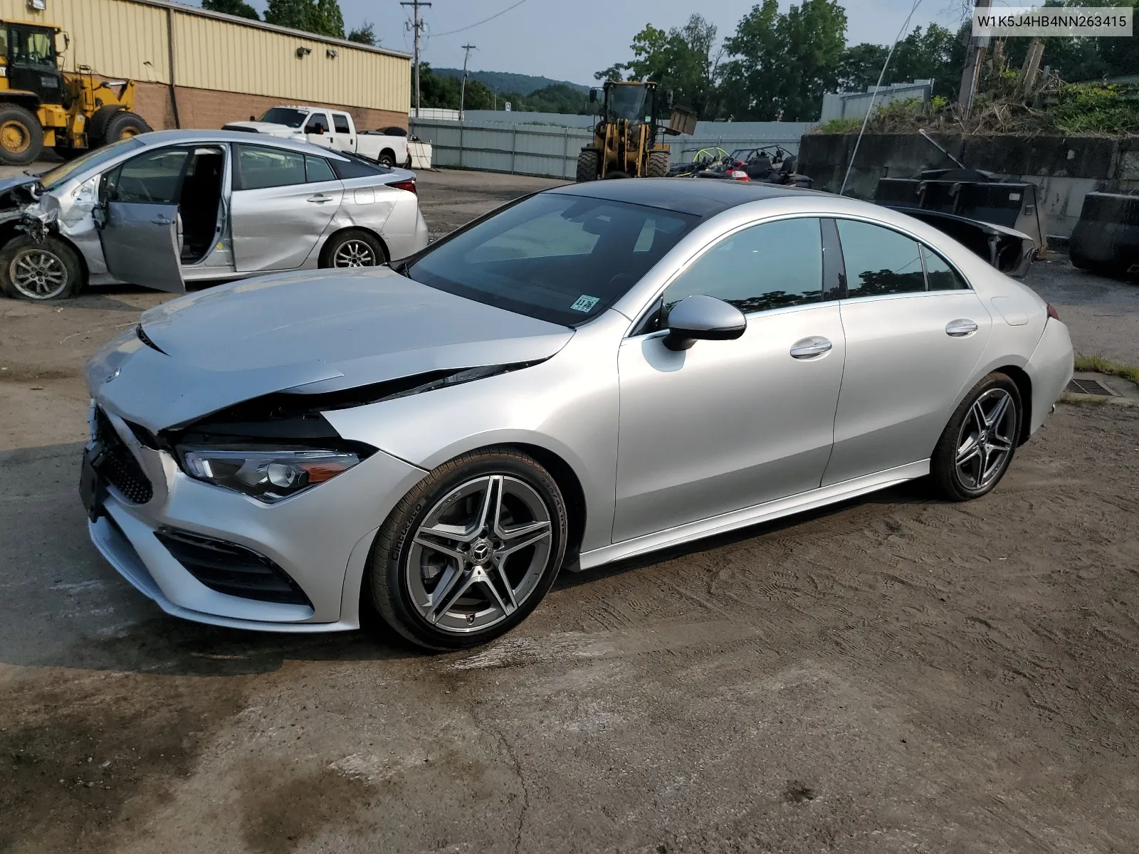 2022 Mercedes-Benz Cla 250 4Matic VIN: W1K5J4HB4NN263415 Lot: 67561214