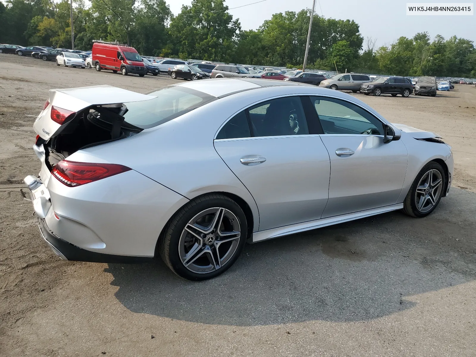 2022 Mercedes-Benz Cla 250 4Matic VIN: W1K5J4HB4NN263415 Lot: 67561214