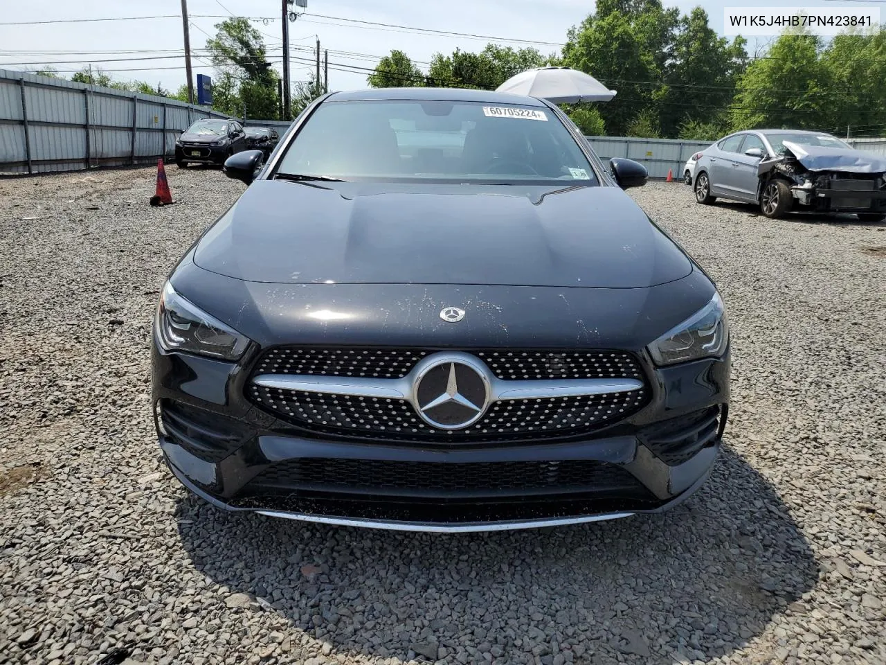 2023 Mercedes-Benz Cla 250 4Matic VIN: W1K5J4HB7PN423841 Lot: 60705224