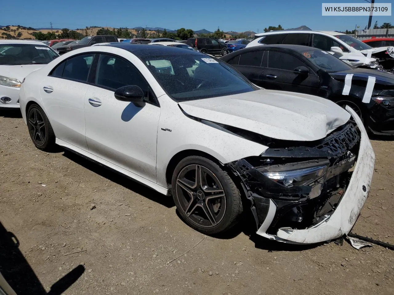 2023 Mercedes-Benz Cla Amg 35 4Matic VIN: W1K5J5BB8PN373109 Lot: 61154294