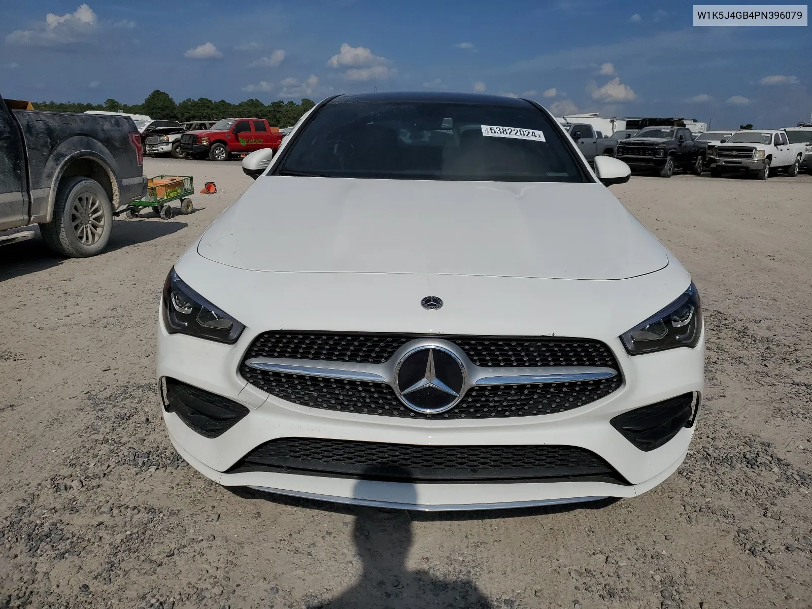 2023 Mercedes-Benz Cla 250 VIN: W1K5J4GB4PN396079 Lot: 63822024