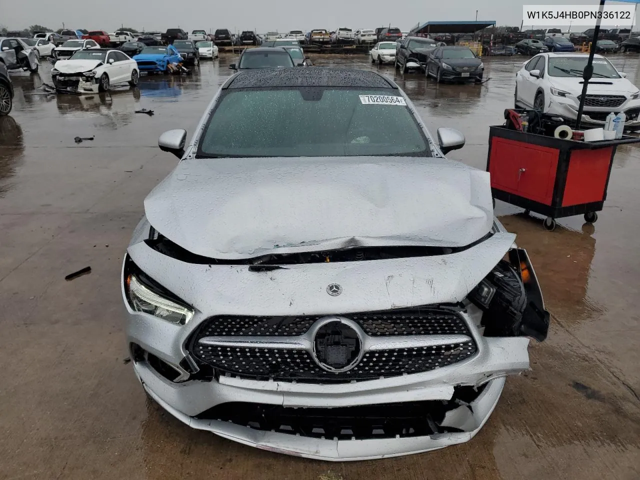 2023 Mercedes-Benz Cla 250 4Matic VIN: W1K5J4HB0PN336122 Lot: 70200564