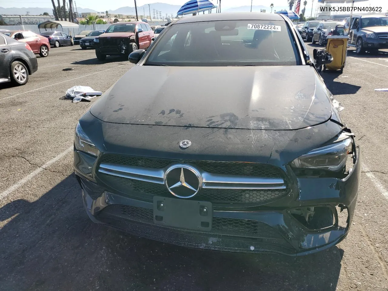 2023 Mercedes-Benz Cla Amg 35 4Matic VIN: W1K5J5BB7PN403622 Lot: 70872224