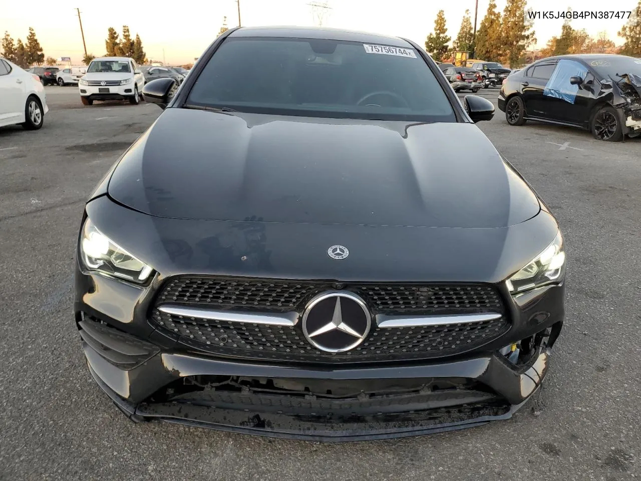 2023 Mercedes-Benz Cla 250 VIN: W1K5J4GB4PN387477 Lot: 75756744