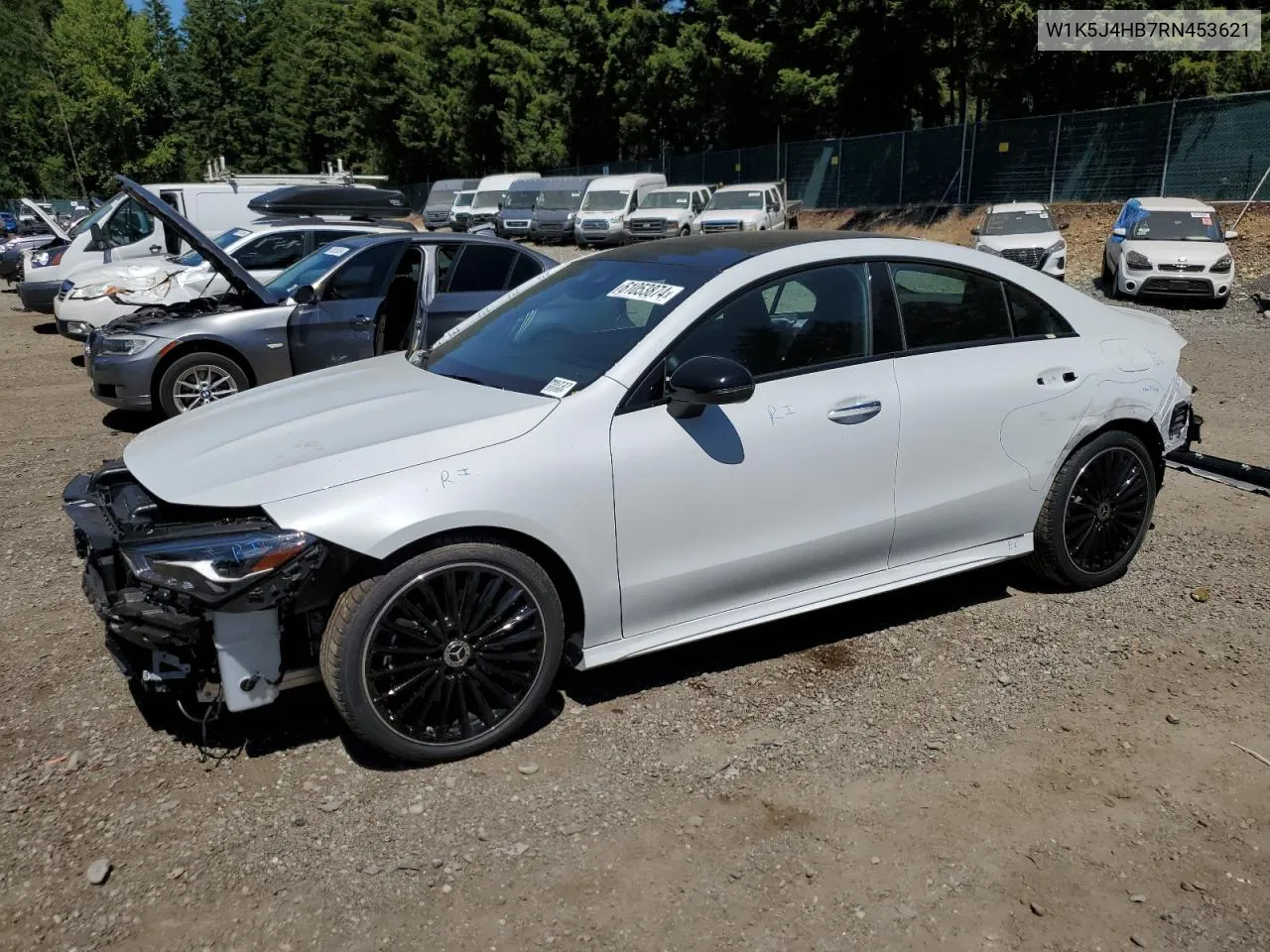 2024 Mercedes-Benz Cla 250 4Matic VIN: W1K5J4HB7RN453621 Lot: 61053874