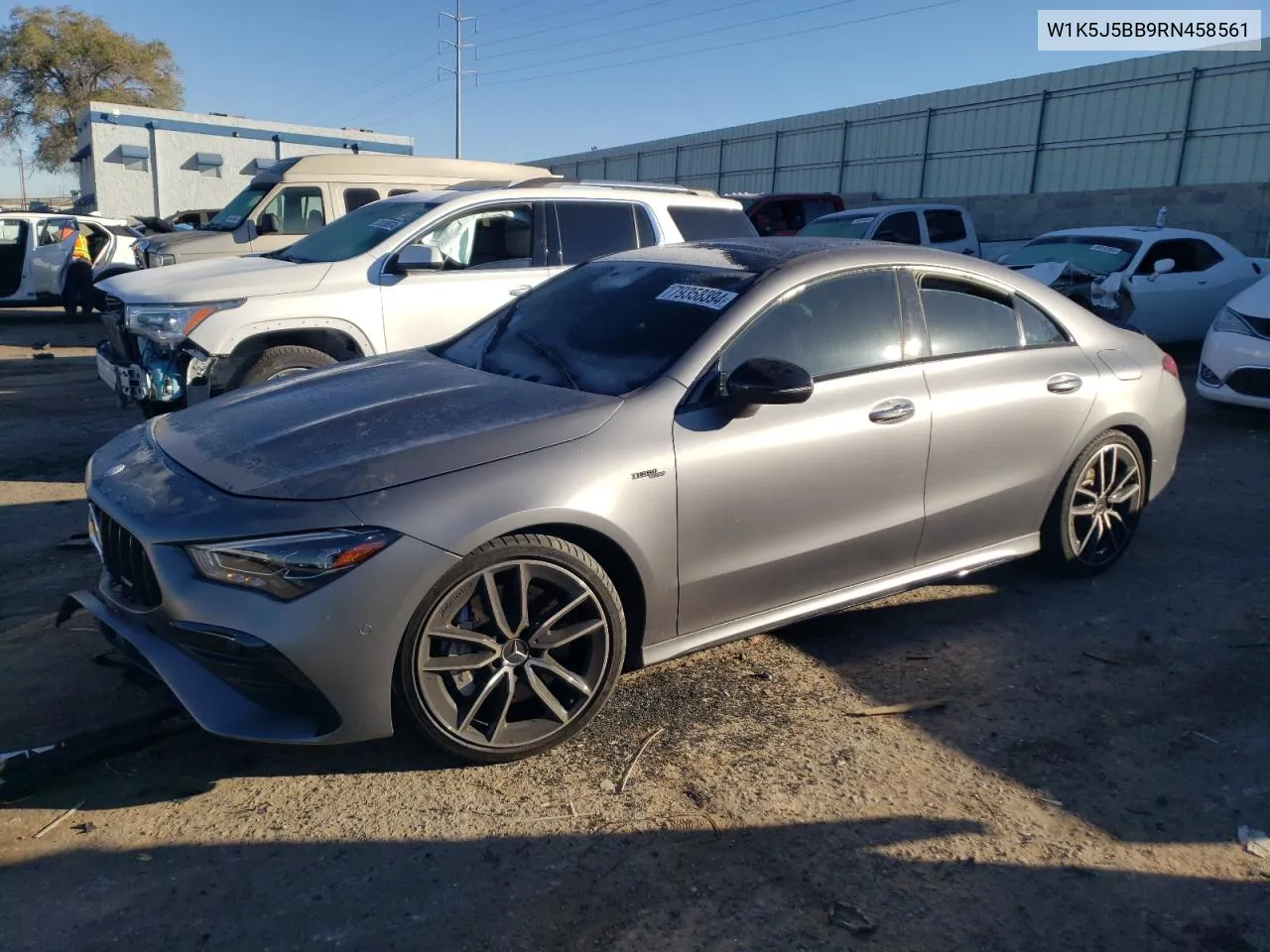 2024 Mercedes-Benz Cla Amg 35 4Matic VIN: W1K5J5BB9RN458561 Lot: 79358394