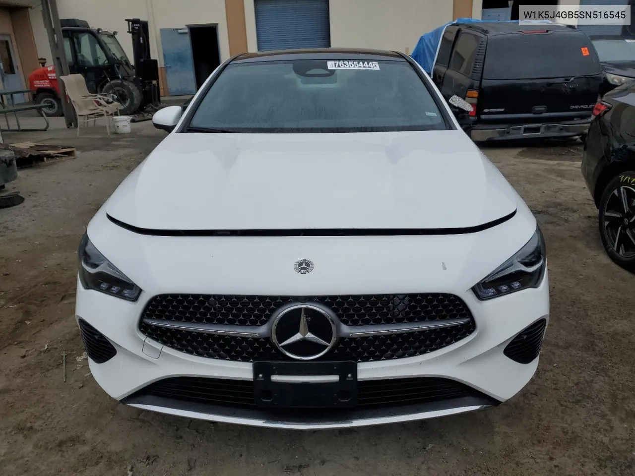 2025 Mercedes-Benz Cla 250 VIN: W1K5J4GB5SN516545 Lot: 76355444