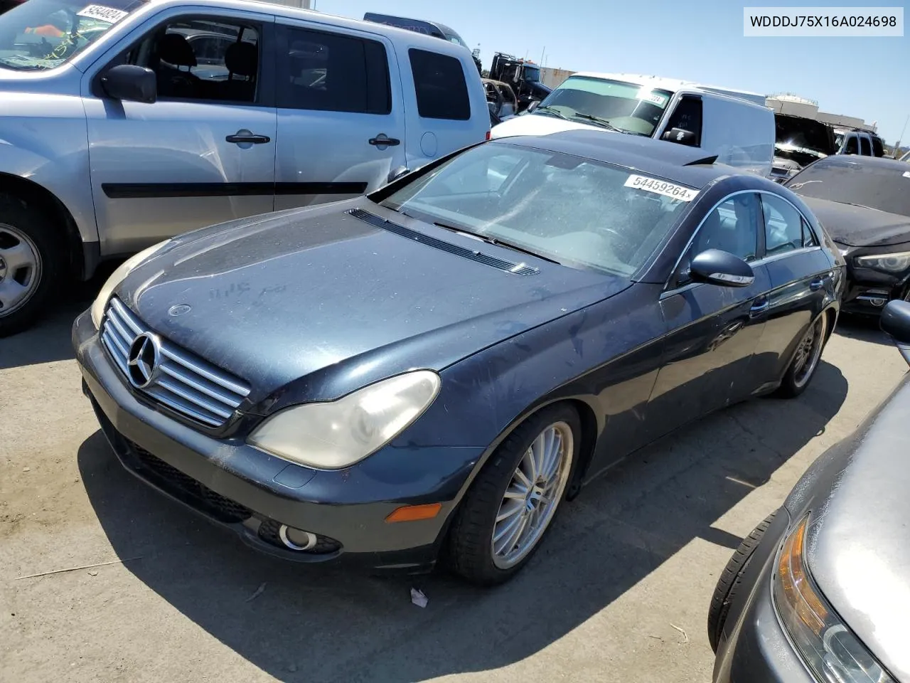 2006 Mercedes-Benz Cls 500C VIN: WDDDJ75X16A024698 Lot: 54459264