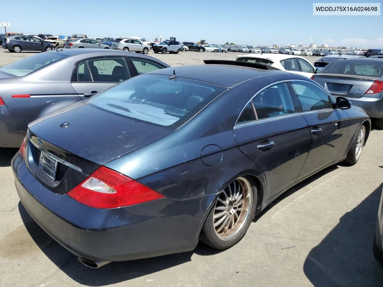 2006 Mercedes-Benz Cls 500C VIN: WDDDJ75X16A024698 Lot: 54459264