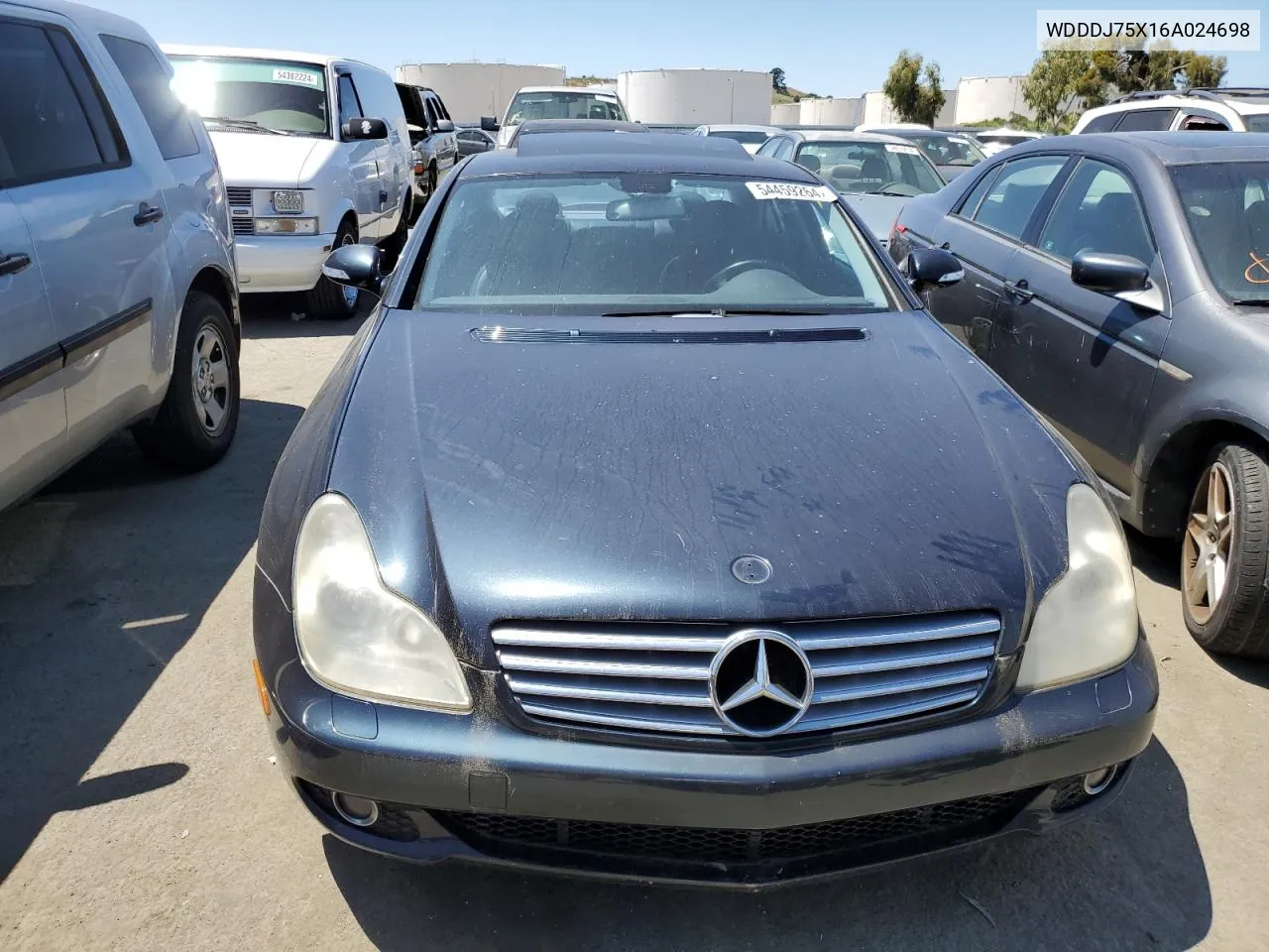 2006 Mercedes-Benz Cls 500C VIN: WDDDJ75X16A024698 Lot: 54459264