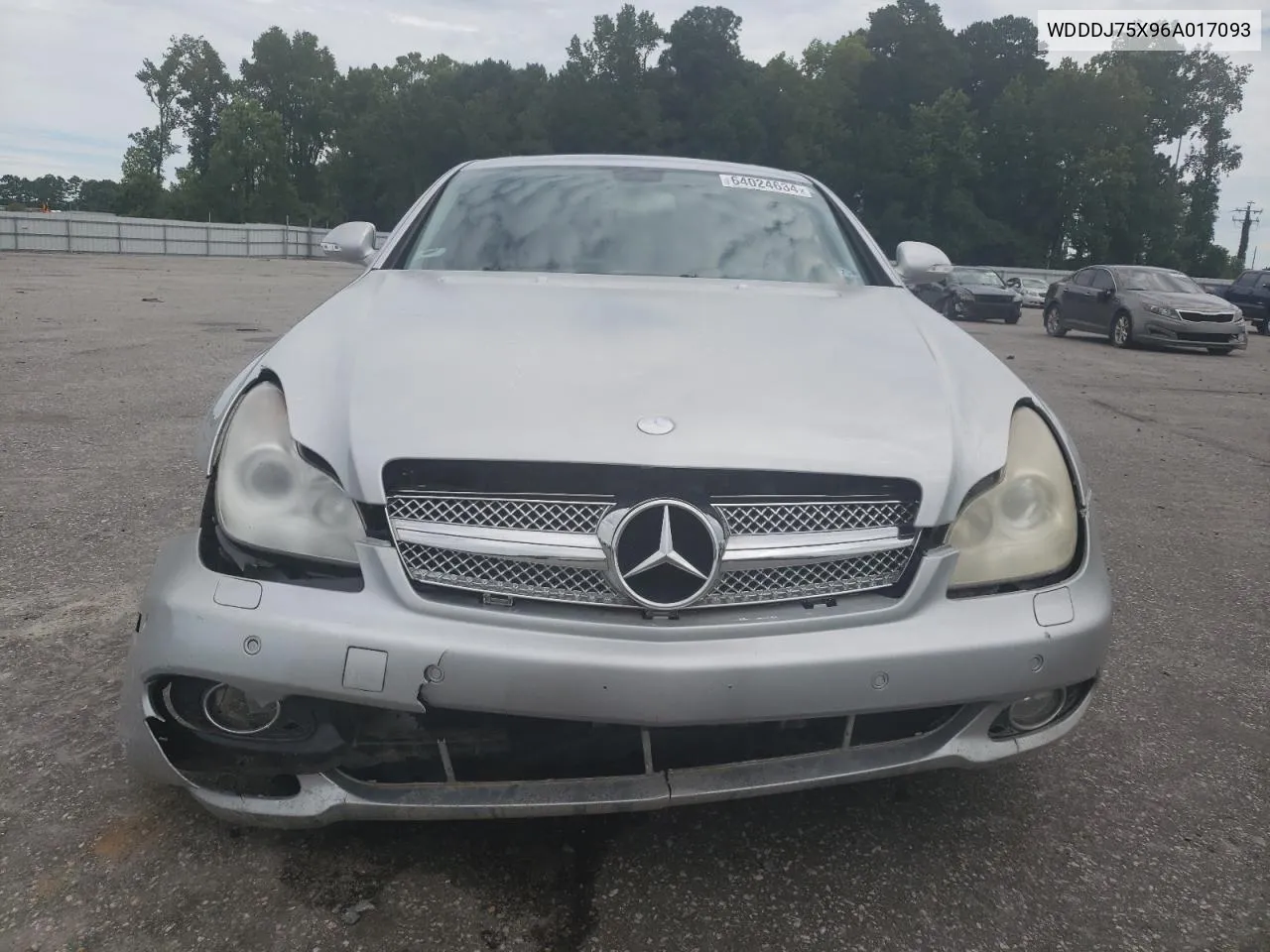 2006 Mercedes-Benz Cls 500C VIN: WDDDJ75X96A017093 Lot: 64024634