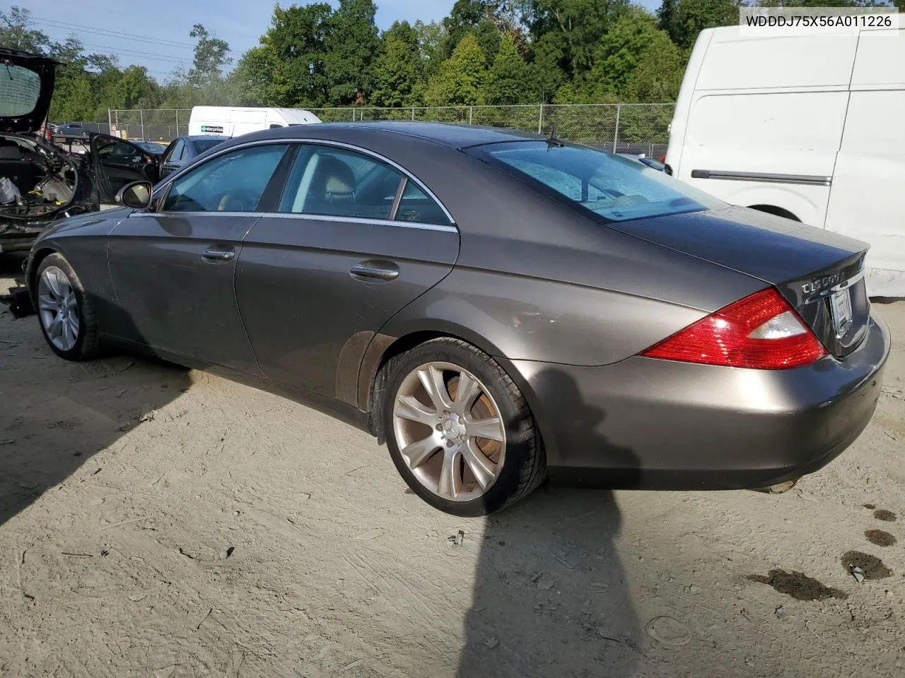 2006 Mercedes-Benz Cls 500C VIN: WDDDJ75X56A011226 Lot: 69822804