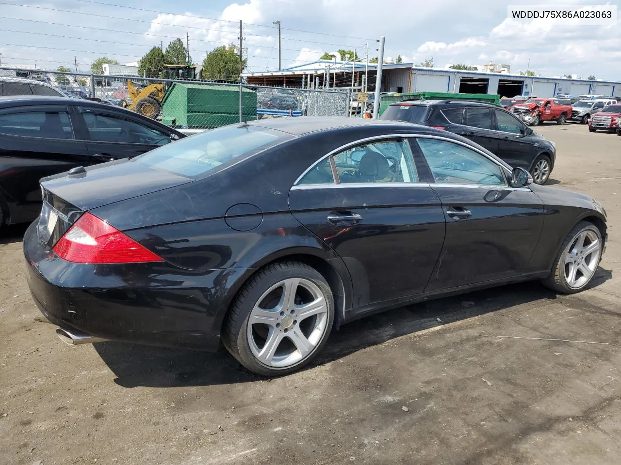 2006 Mercedes-Benz Cls 500C VIN: WDDDJ75X86A023063 Lot: 71012534