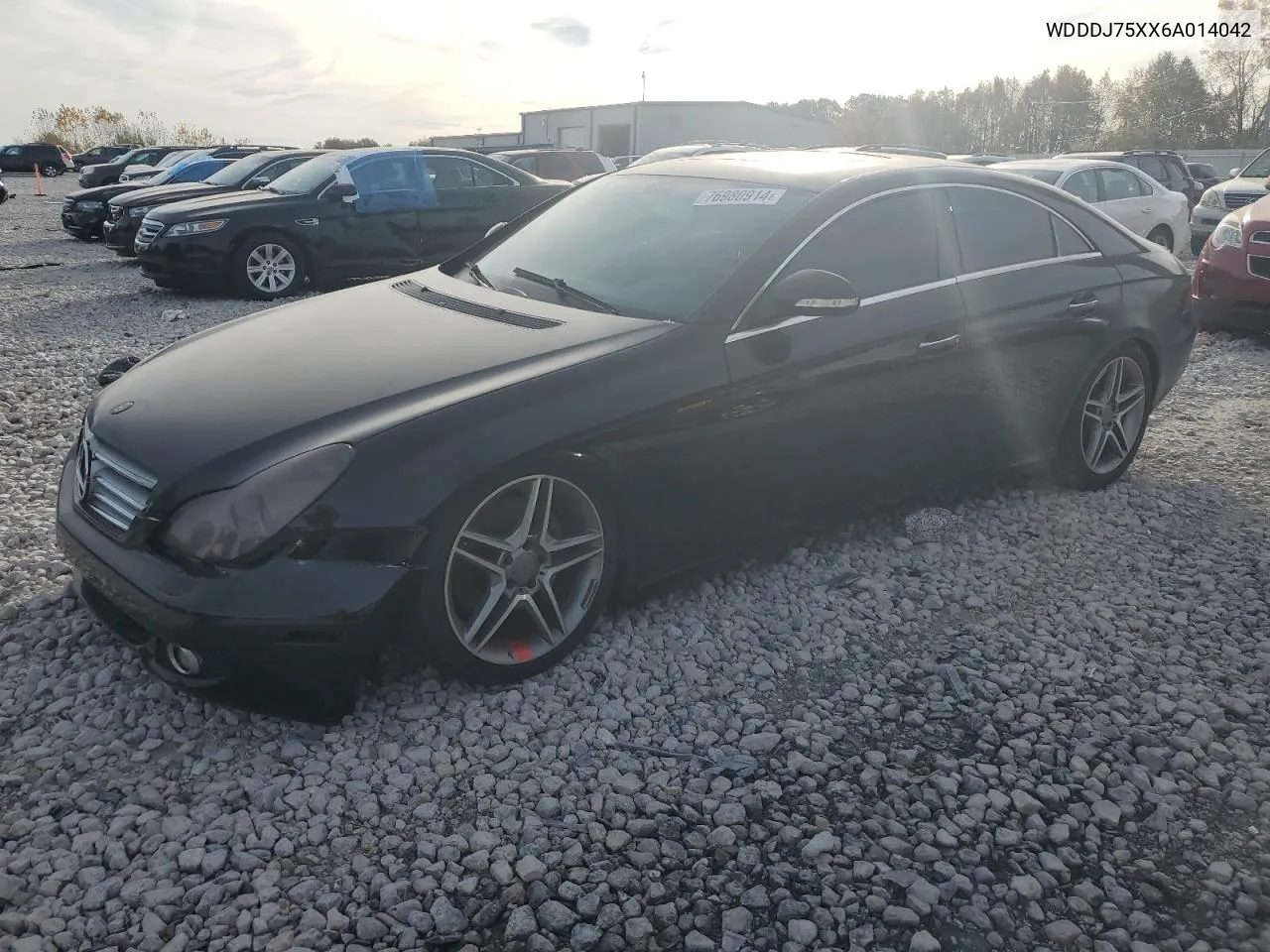 2006 Mercedes-Benz Cls 500C VIN: WDDDJ75XX6A014042 Lot: 76980914