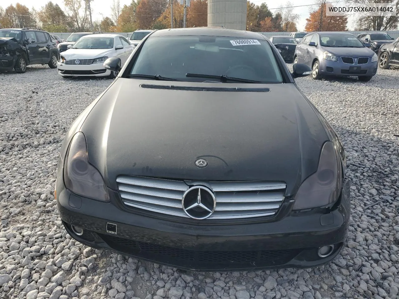 2006 Mercedes-Benz Cls 500C VIN: WDDDJ75XX6A014042 Lot: 76980914