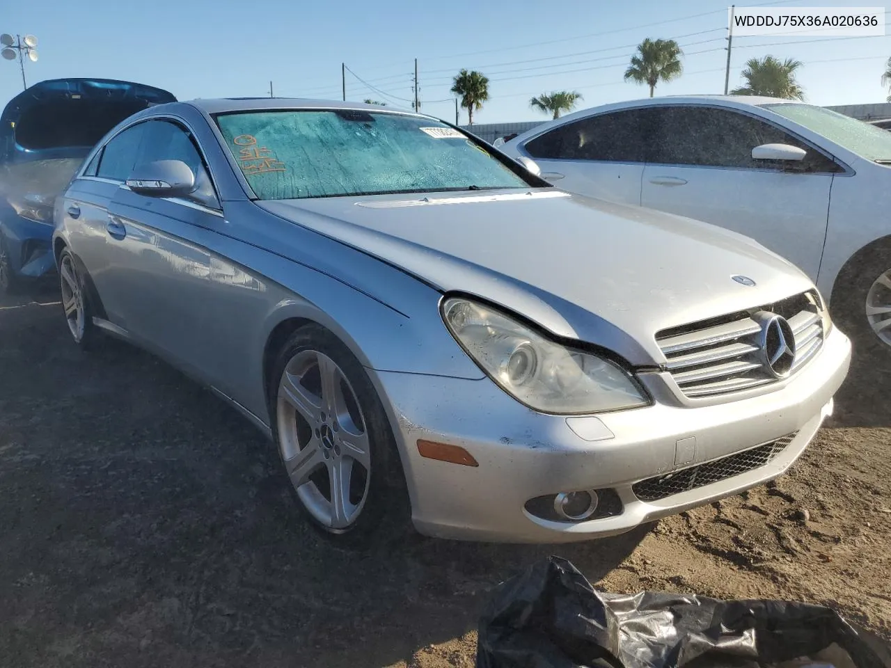 2006 Mercedes-Benz Cls 500C VIN: WDDDJ75X36A020636 Lot: 77382474