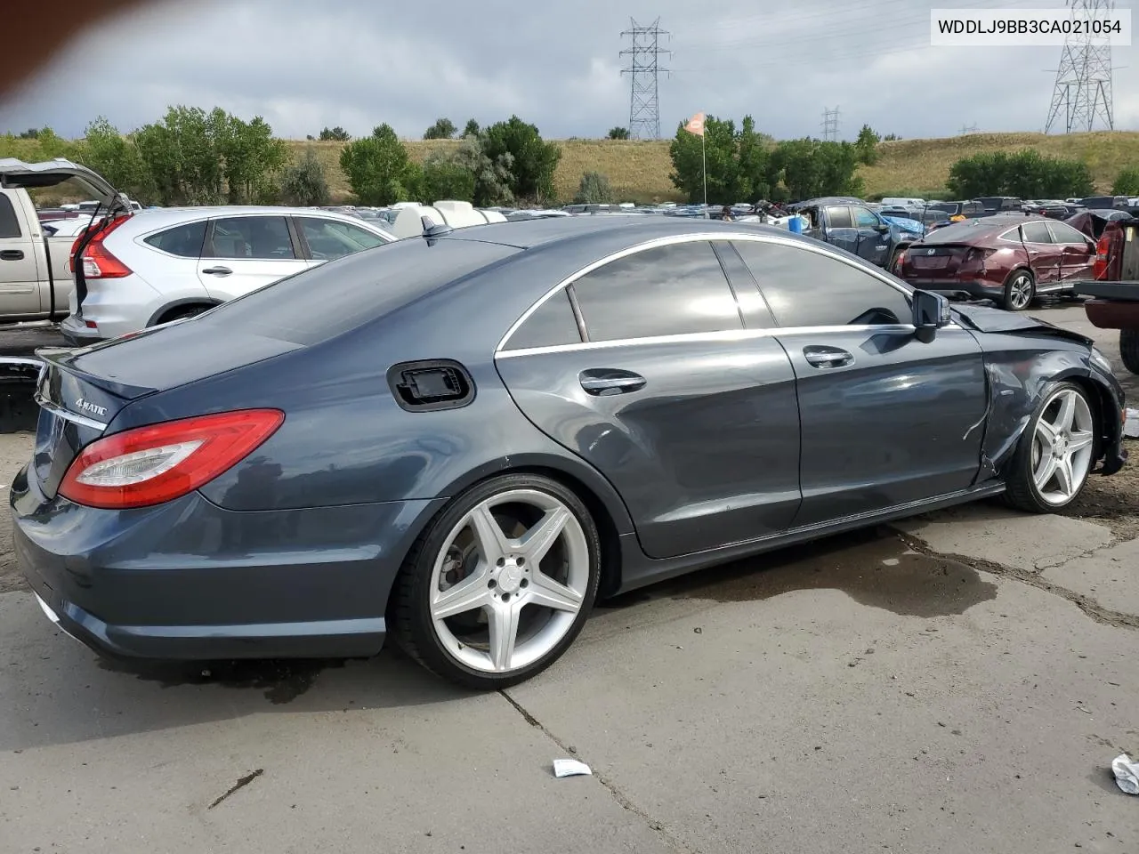 2012 Mercedes-Benz Cls 550 4Matic VIN: WDDLJ9BB3CA021054 Lot: 71284034