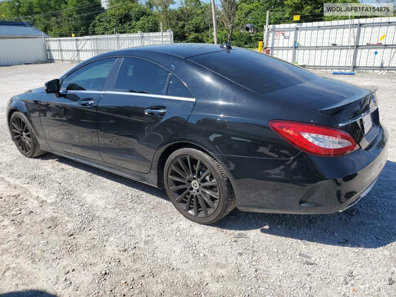 2015 Mercedes-Benz Cls 400 VIN: WDDLJ6FB1FA154876 Lot: 60668454