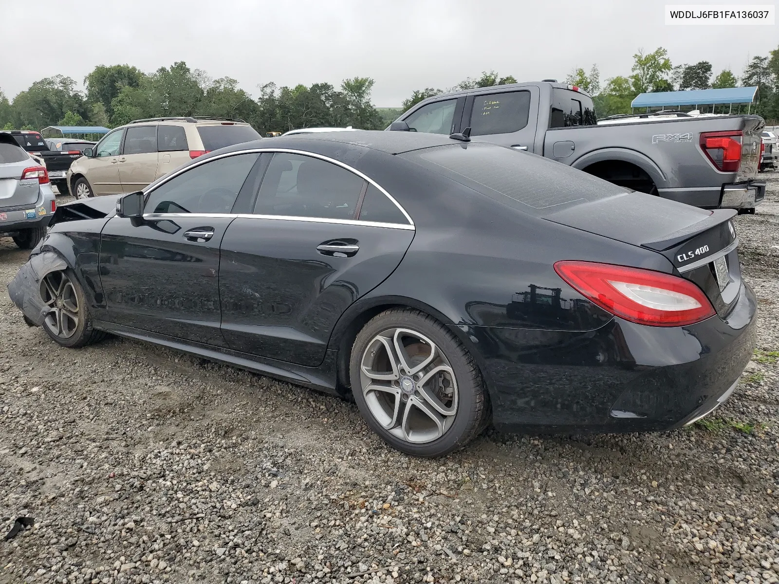 2015 Mercedes-Benz Cls 400 VIN: WDDLJ6FB1FA136037 Lot: 65155364