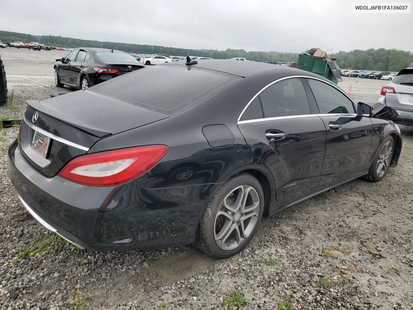 2015 Mercedes-Benz Cls 400 VIN: WDDLJ6FB1FA136037 Lot: 65155364