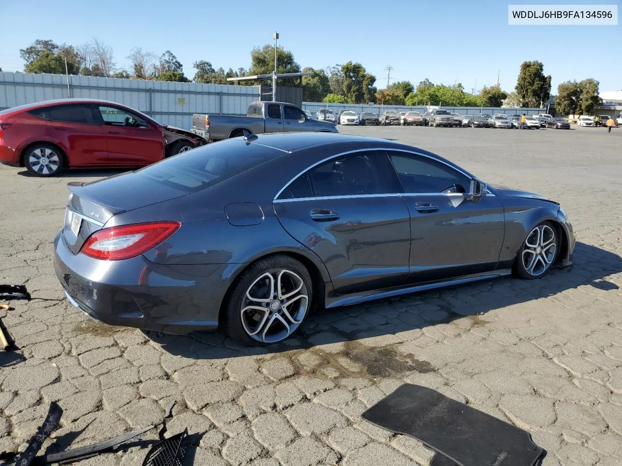 2015 Mercedes-Benz Cls 400 4Matic VIN: WDDLJ6HB9FA134596 Lot: 69209994