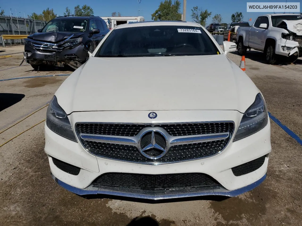 2015 Mercedes-Benz Cls 400 4Matic VIN: WDDLJ6HB9FA154203 Lot: 73283184