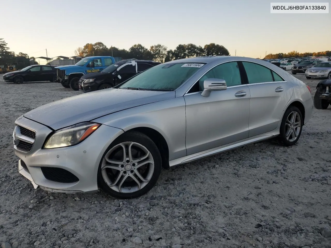 2015 Mercedes-Benz Cls 400 4Matic VIN: WDDLJ6HB0FA133840 Lot: 75801504