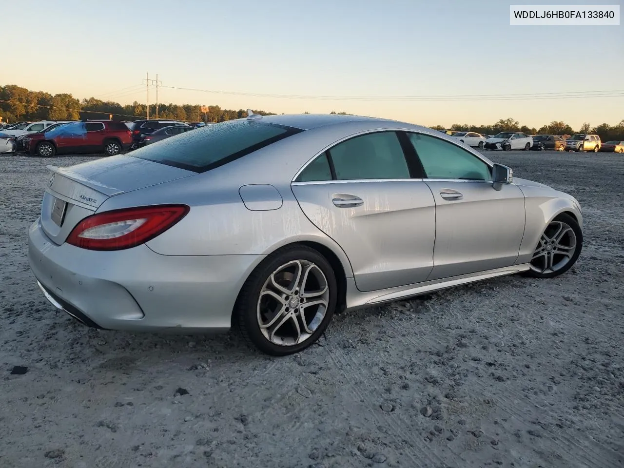 2015 Mercedes-Benz Cls 400 4Matic VIN: WDDLJ6HB0FA133840 Lot: 75801504