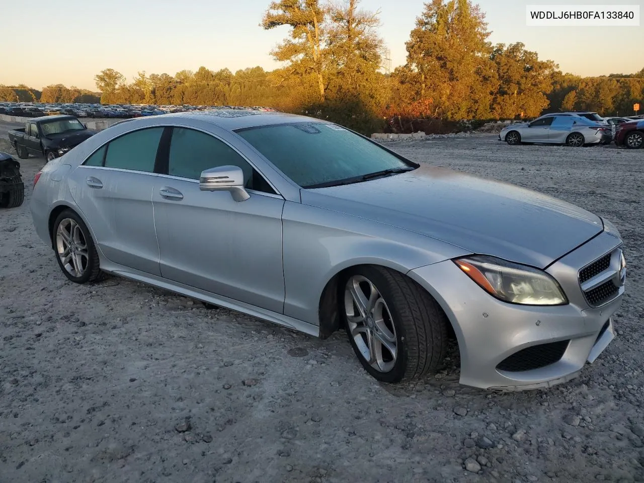 2015 Mercedes-Benz Cls 400 4Matic VIN: WDDLJ6HB0FA133840 Lot: 75801504