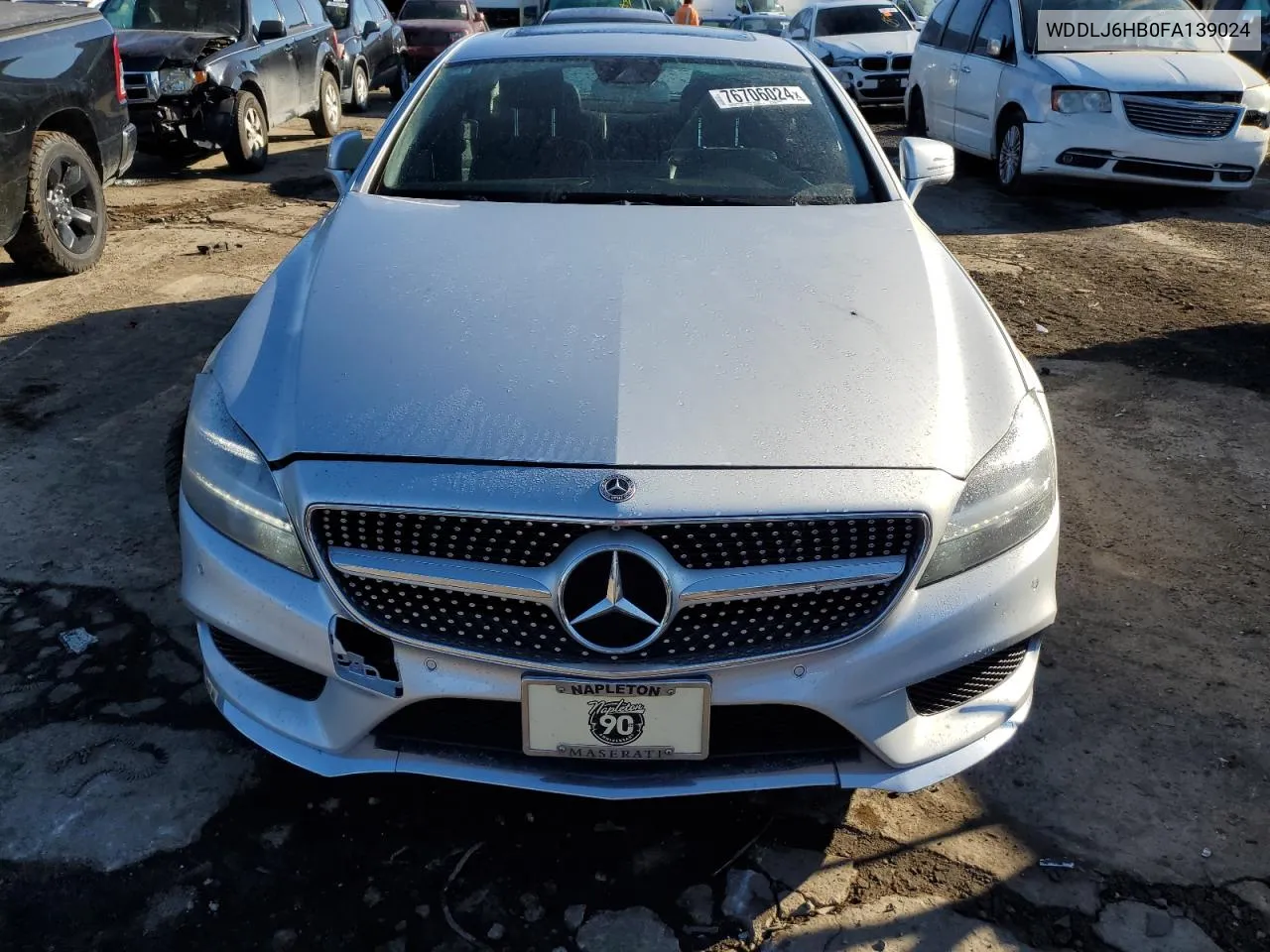 2015 Mercedes-Benz Cls 400 4Matic VIN: WDDLJ6HB0FA139024 Lot: 76706024