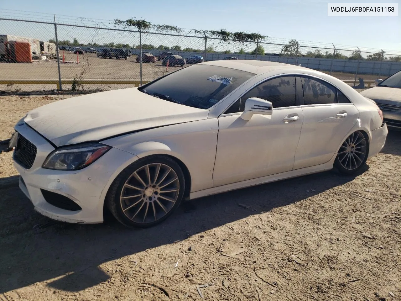 2015 Mercedes-Benz Cls 400 VIN: WDDLJ6FB0FA151158 Lot: 77460314