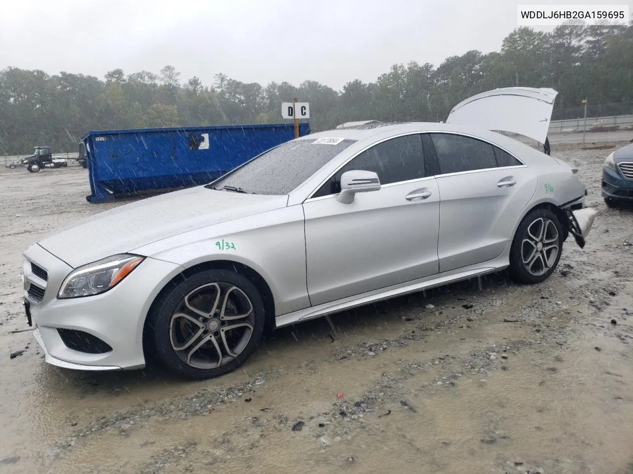 2016 Mercedes-Benz Cls 400 4Matic VIN: WDDLJ6HB2GA159695 Lot: 73177854