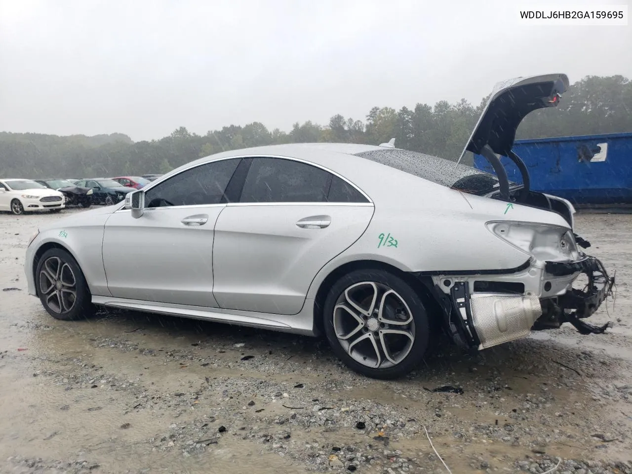 2016 Mercedes-Benz Cls 400 4Matic VIN: WDDLJ6HB2GA159695 Lot: 73177854