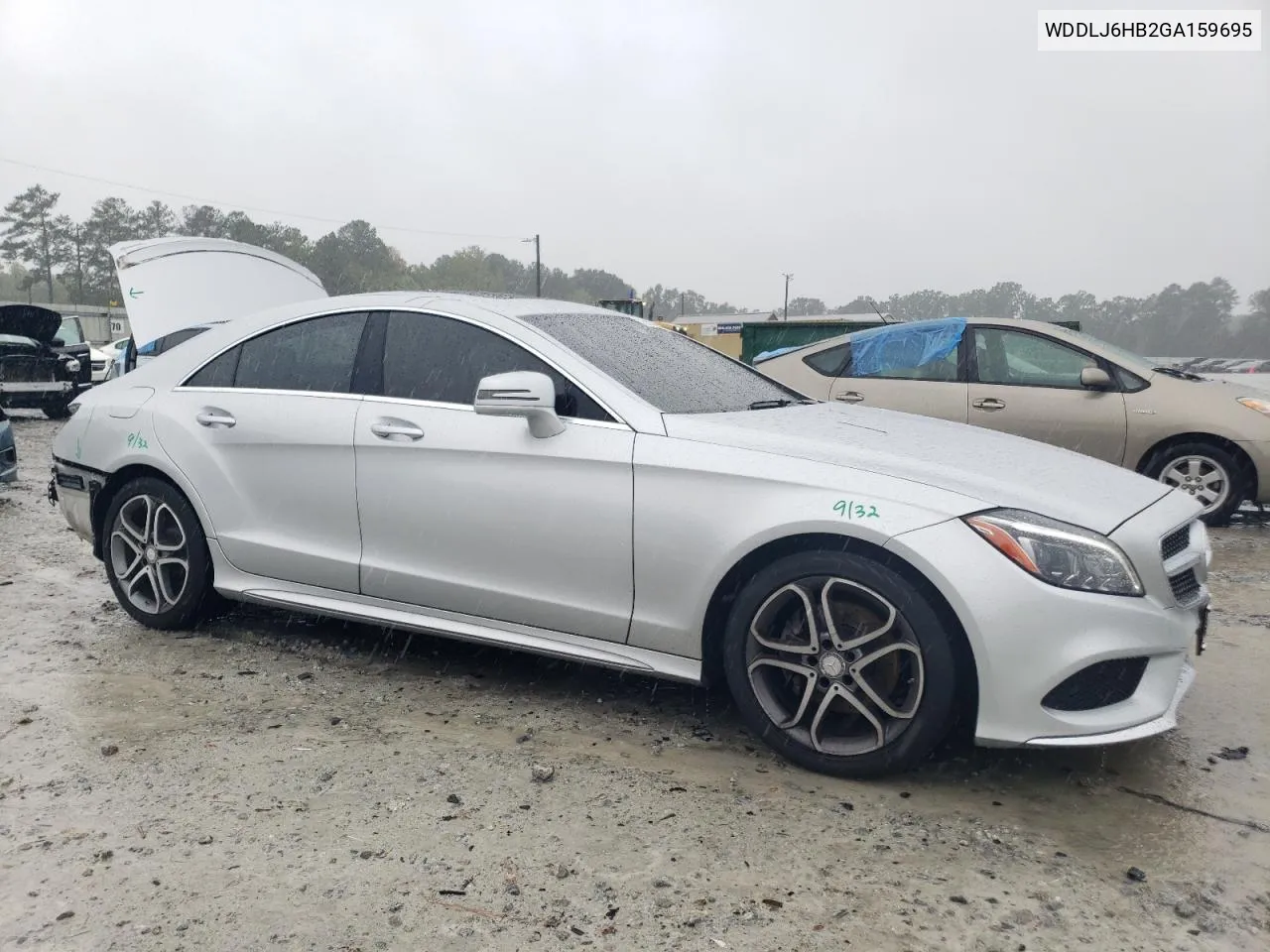 2016 Mercedes-Benz Cls 400 4Matic VIN: WDDLJ6HB2GA159695 Lot: 73177854