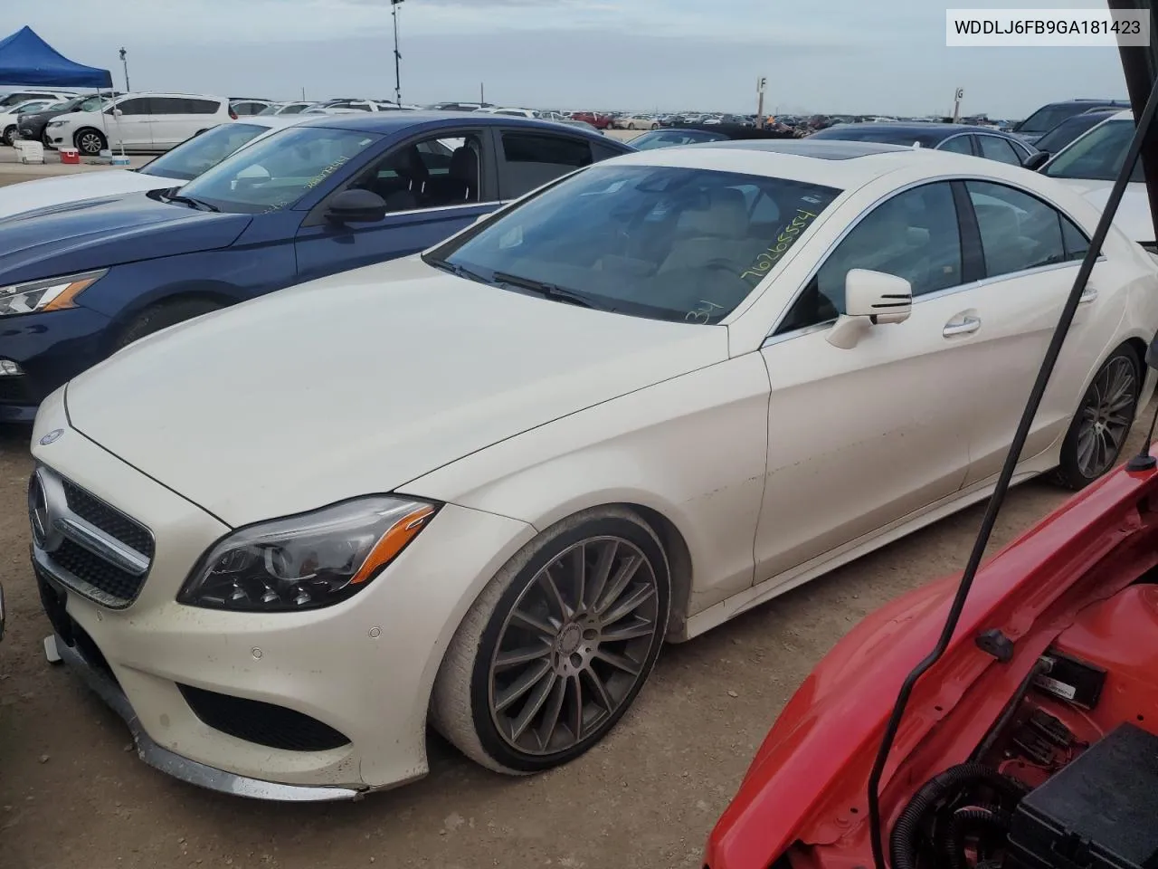 2016 Mercedes-Benz Cls 400 VIN: WDDLJ6FB9GA181423 Lot: 76265554