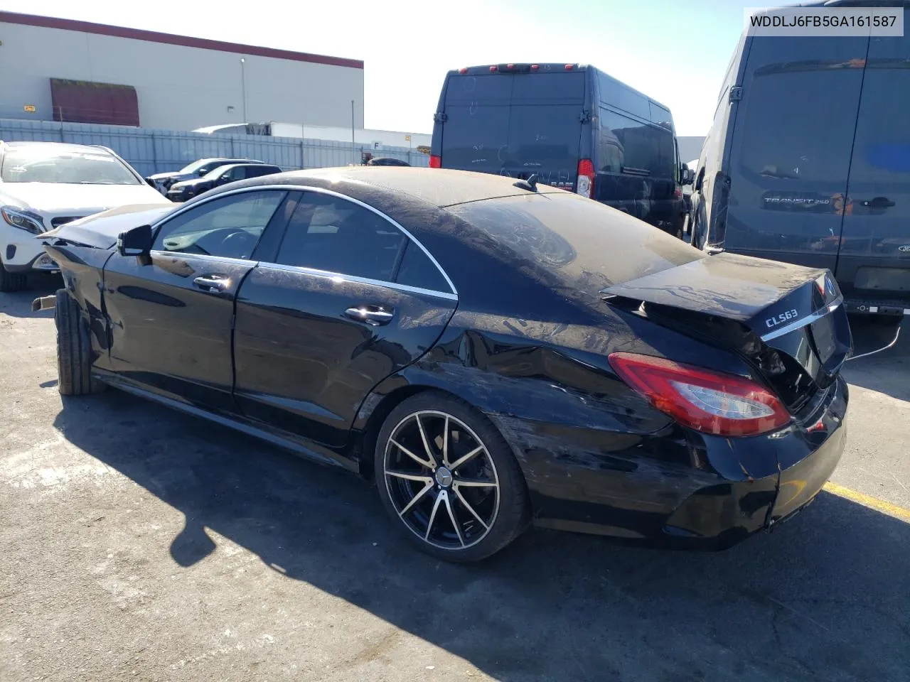 2016 Mercedes-Benz Cls 400 VIN: WDDLJ6FB5GA161587 Lot: 76353644