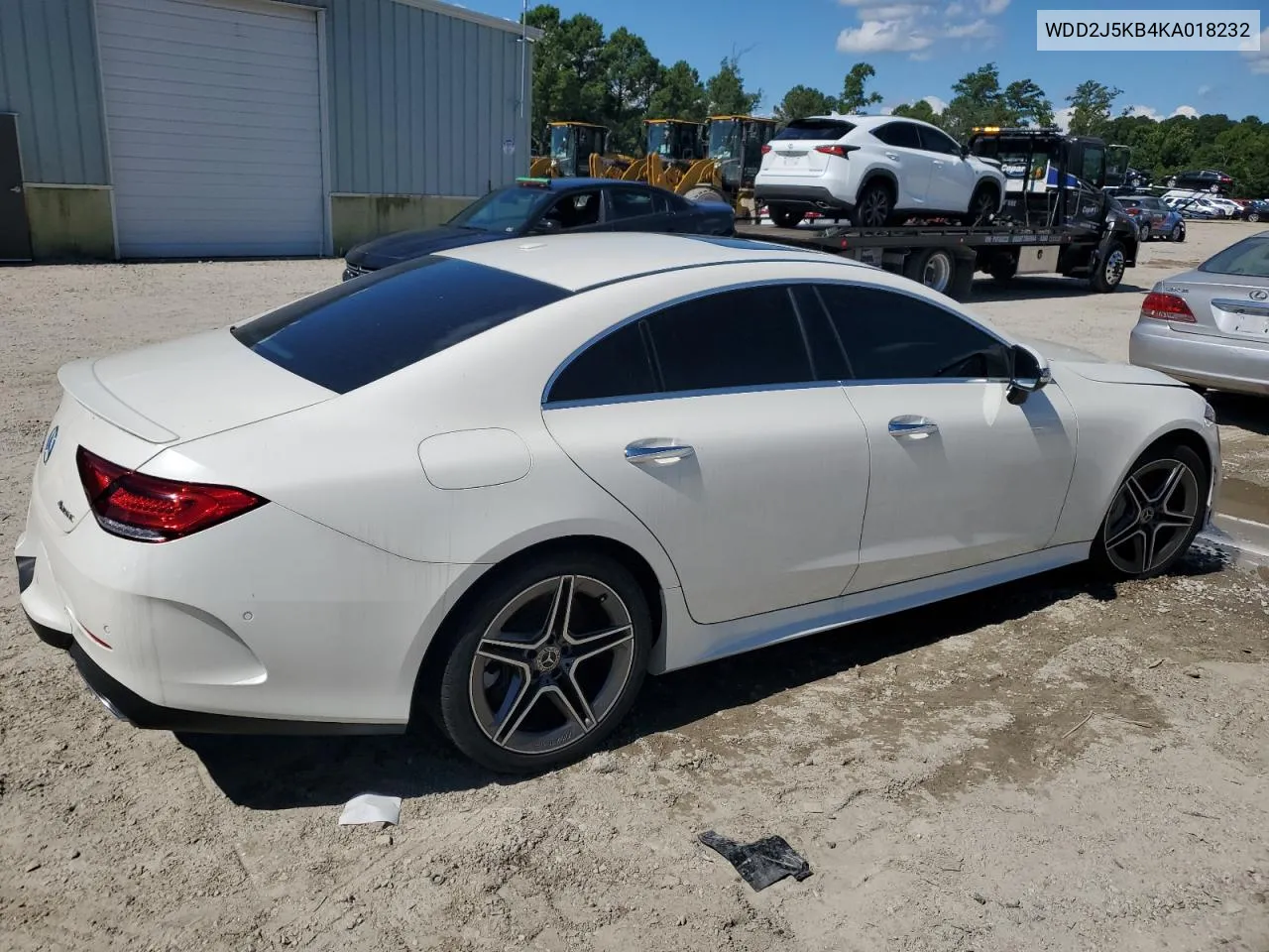 2019 Mercedes-Benz Cls 450 4Matic VIN: WDD2J5KB4KA018232 Lot: 61381054