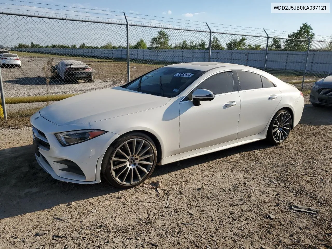 2019 Mercedes-Benz Cls 450 VIN: WDD2J5JB0KA037121 Lot: 73582534