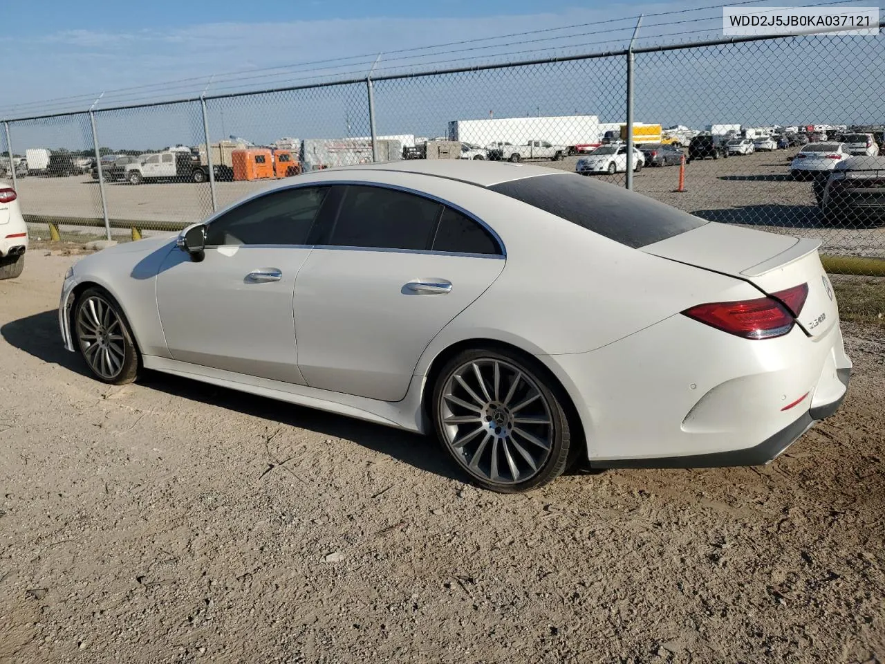 2019 Mercedes-Benz Cls 450 VIN: WDD2J5JB0KA037121 Lot: 73582534