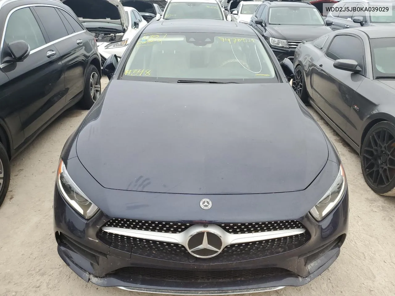 2019 Mercedes-Benz Cls 450 VIN: WDD2J5JB0KA039029 Lot: 74789214