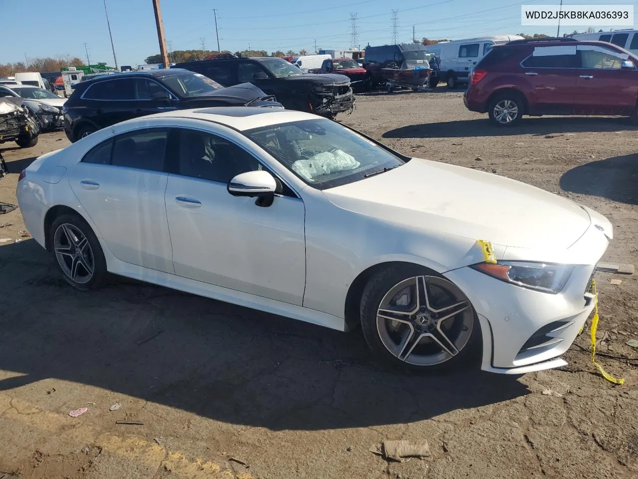 2019 Mercedes-Benz Cls 450 4Matic VIN: WDD2J5KB8KA036393 Lot: 76915454