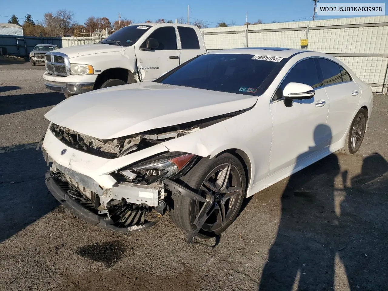 2019 Mercedes-Benz Cls 450 VIN: WDD2J5JB1KA039928 Lot: 79699784