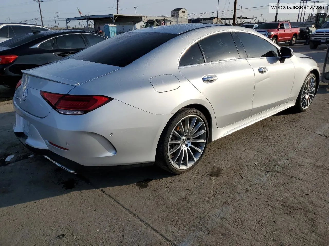 2019 Mercedes-Benz Cls 450 VIN: WDD2J5JB3KA027280 Lot: 80944794