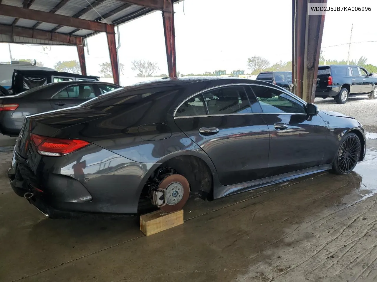 2019 Mercedes-Benz Cls 450 VIN: WDD2J5JB7KA006996 Lot: 81696554