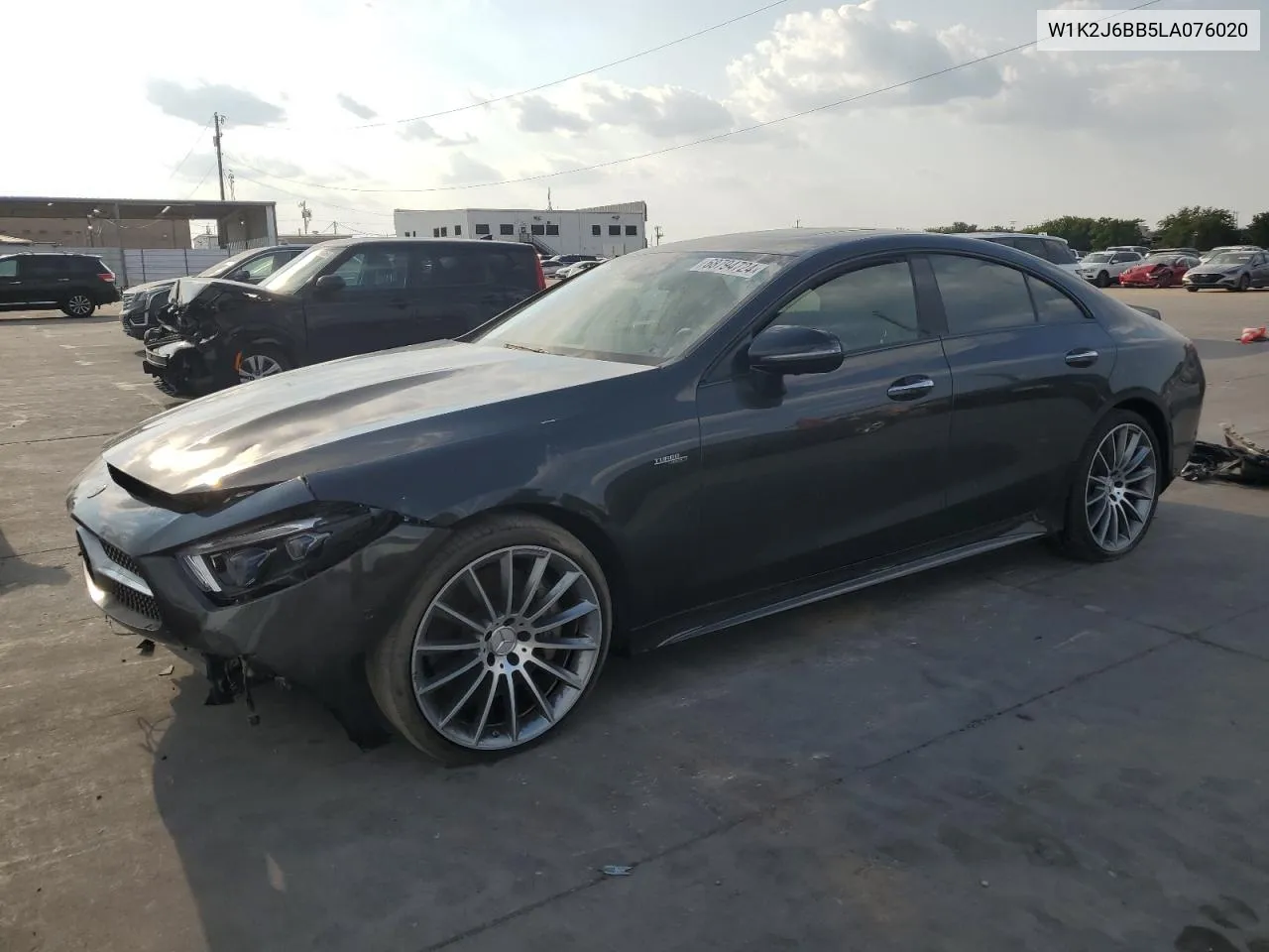 2020 Mercedes-Benz Cls Amg 53 4Matic VIN: W1K2J6BB5LA076020 Lot: 68794724