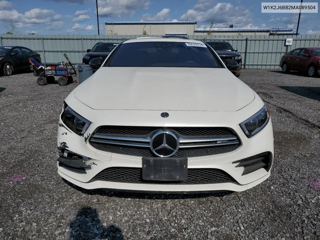 2021 Mercedes-Benz Cls Amg 53 4Matic VIN: W1K2J6BB2MA089504 Lot: 70579774