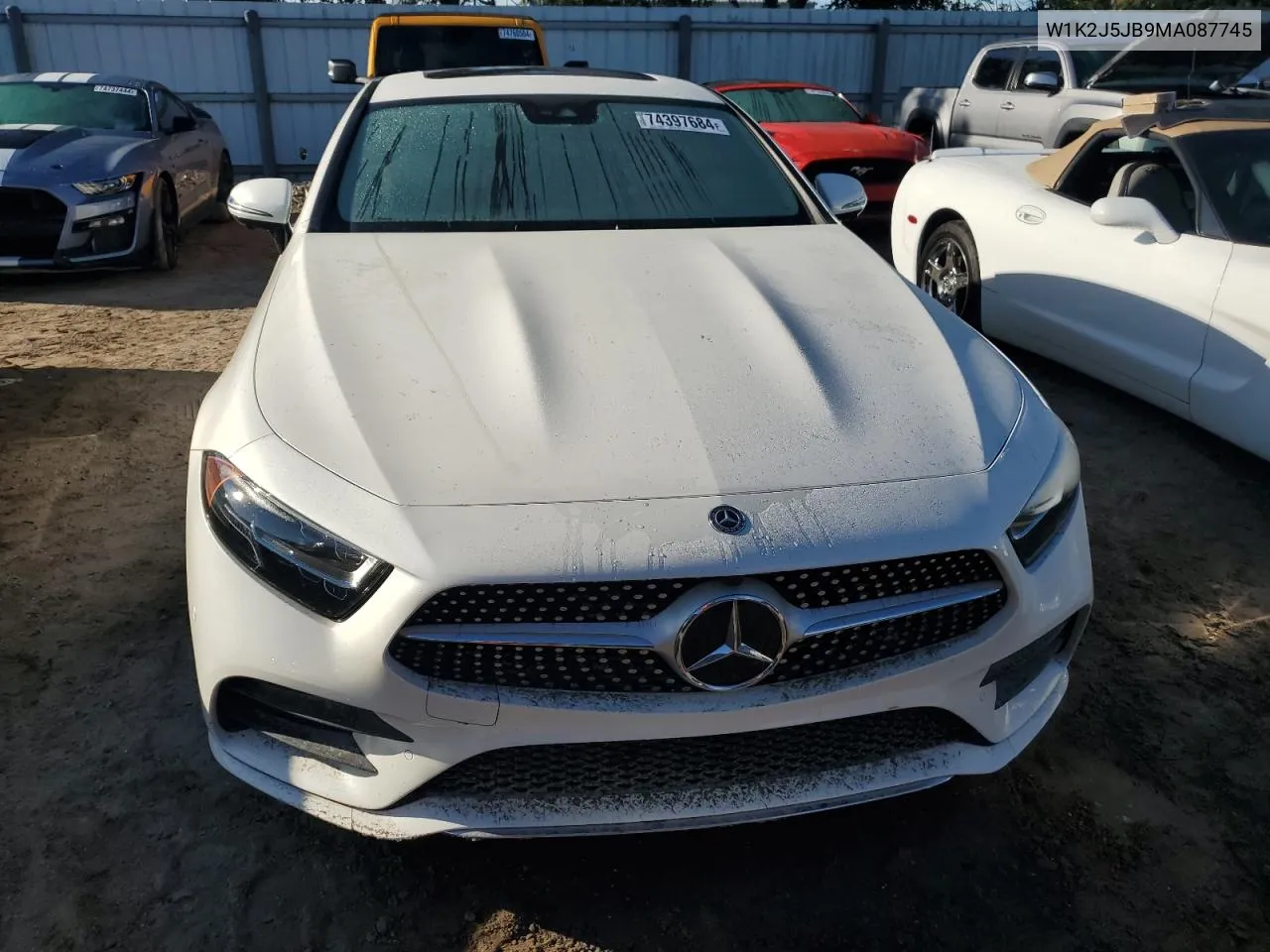 2021 Mercedes-Benz Cls 450 VIN: W1K2J5JB9MA087745 Lot: 74397684